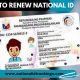 How to Renew National ID in Philippine