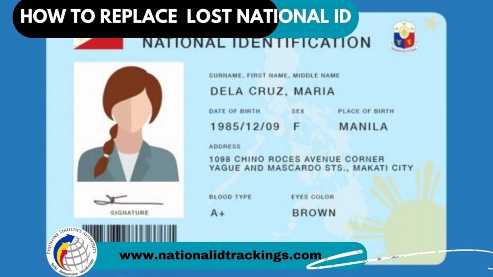 How to Replace a Lost National ID Philippine