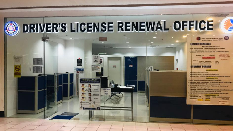 Renewal of Driver's license in the Philippines