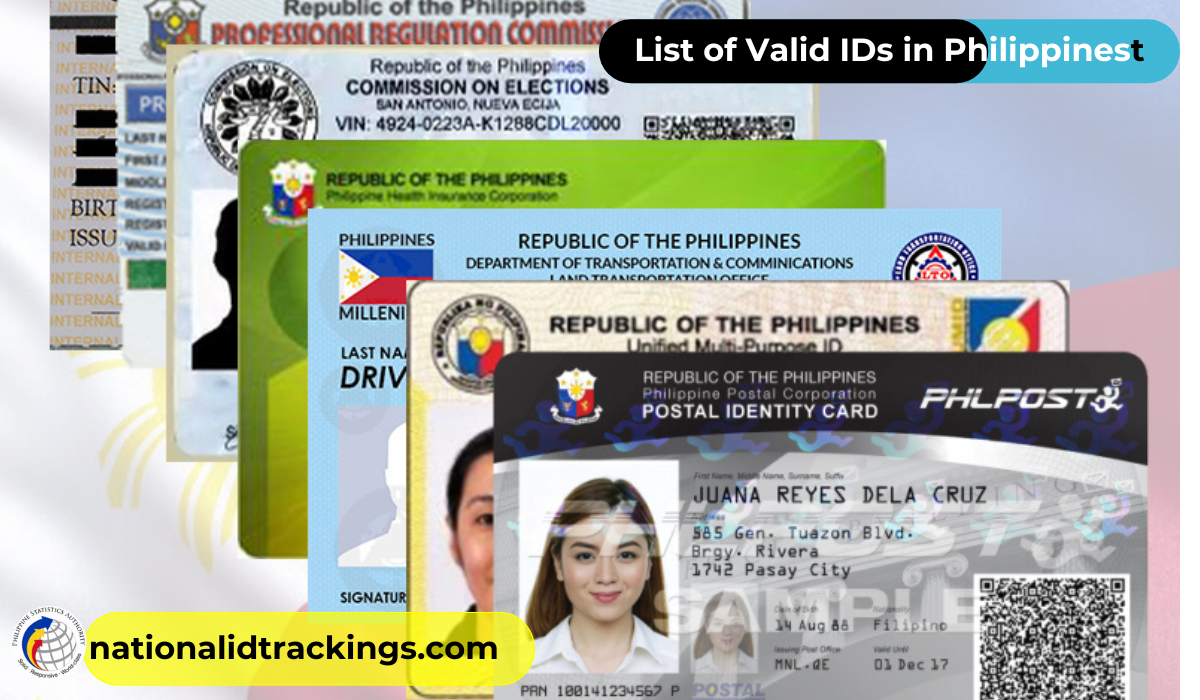 List of Valid IDs in Philippines