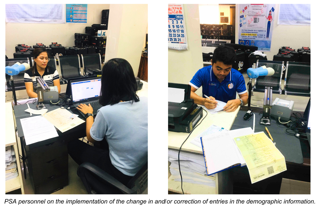 Change in National ID Address