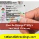 How to change a philSys National ID