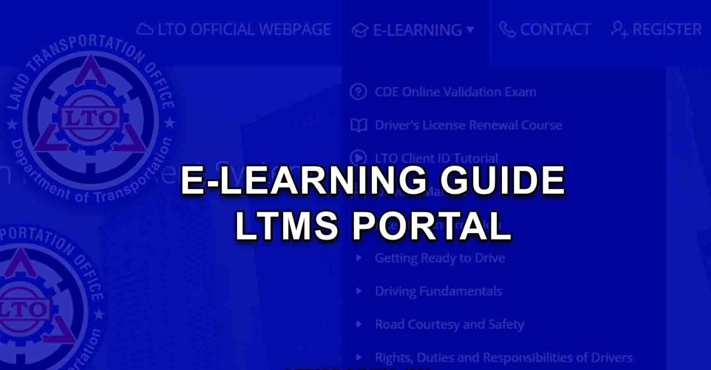 e-Learning LTMS Portal: What to Expect