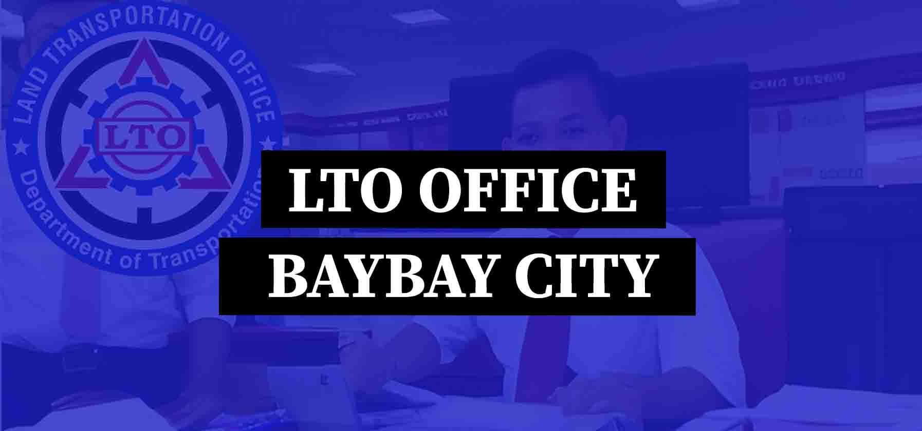 LTO Baybay City Office-Location and Contact Information