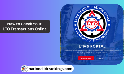 How to Check Your LTO Transactions Online