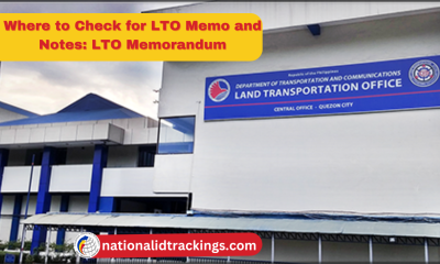 Where to Check for LTO Memo and Notes: LTO Memorandum